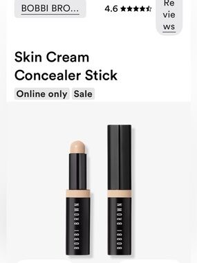 Bobbi Brown Warm Ivory Concealer Stick in Fair Beige NEW! FULL SIZE! RV $59